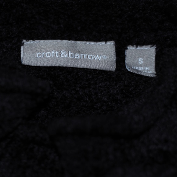 Croft & Barrow Black Sweater - Picture 9 of 9